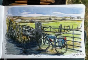 My Cannondale in Wenslydale